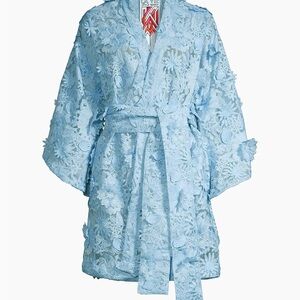 La Vie Style House Lace Wrap Minidress